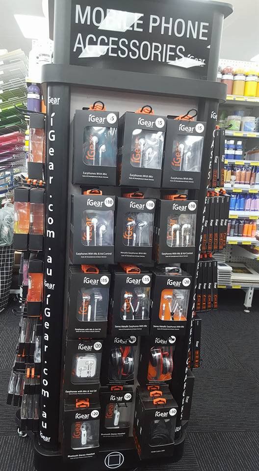 Rack Of Mobile Phone Accessories  — Party Supplies & Gift Packaging in Alice Springs, NT