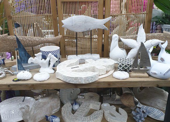 Sculptures Of Fish And Anchors — Variety Discount Store in Palmerston, NT
