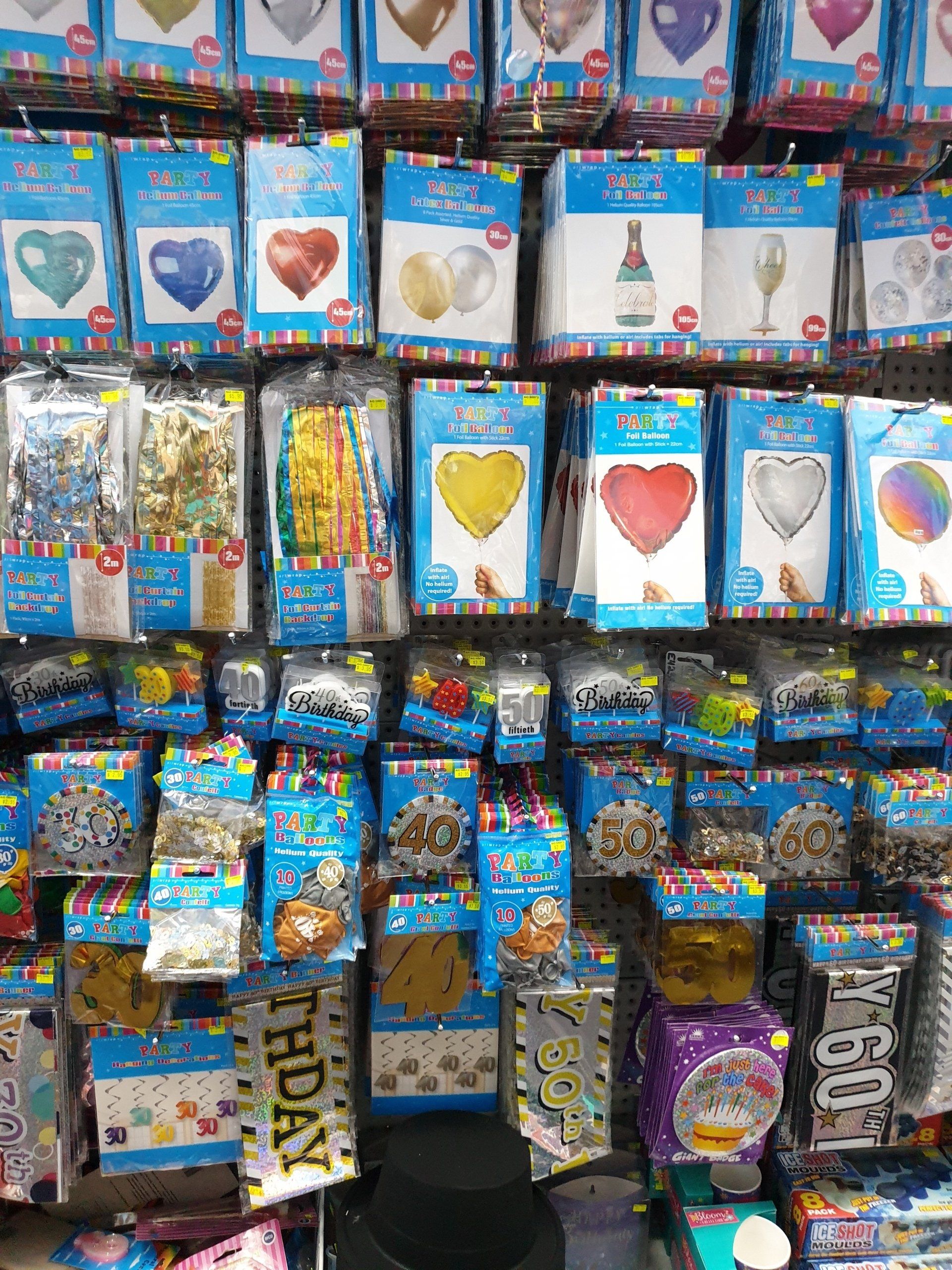 Party Supplies — Party Supplies & Gift Packaging in Alice Springs, NT
