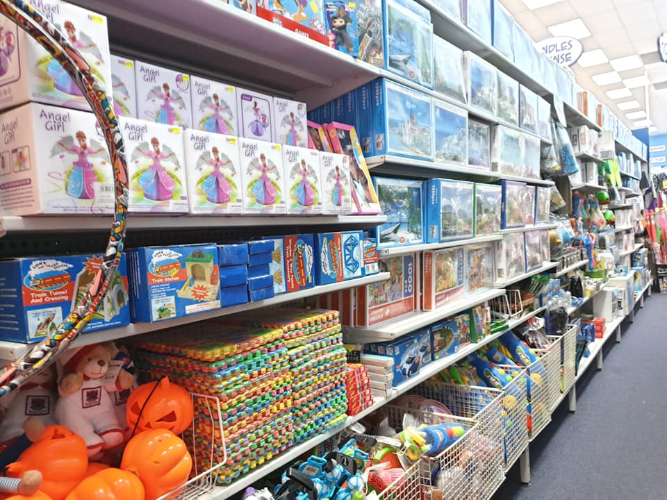 Shelf Of Board Games — Discount Variety Store in Alice Springs, NT