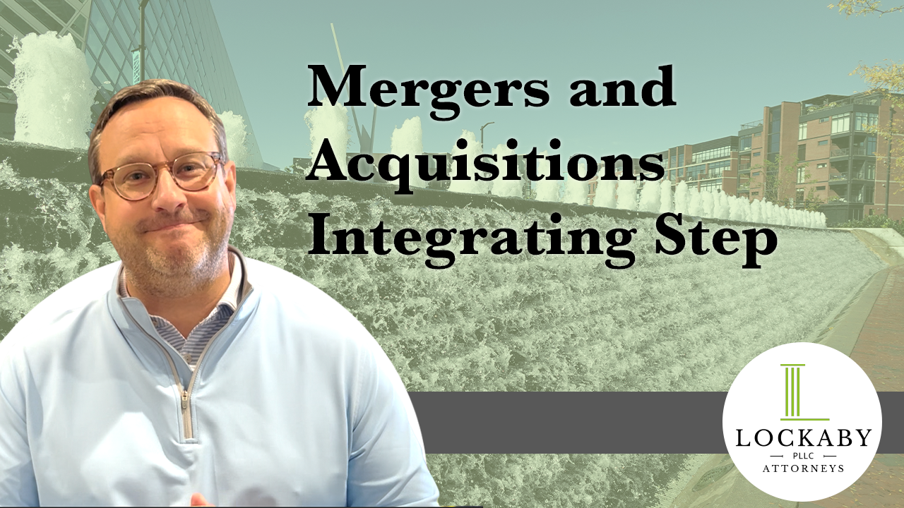 Mattew Lockaby explaining the integration phase of mergers and acquisitions in Lexington, Kentucky