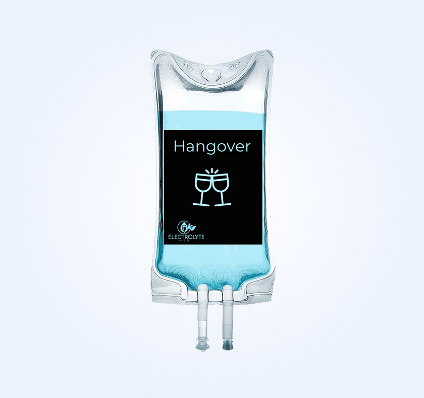 IV bag with a 