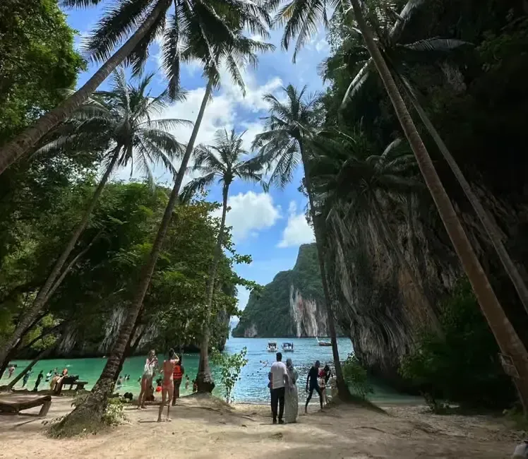 beachside view of hong islands