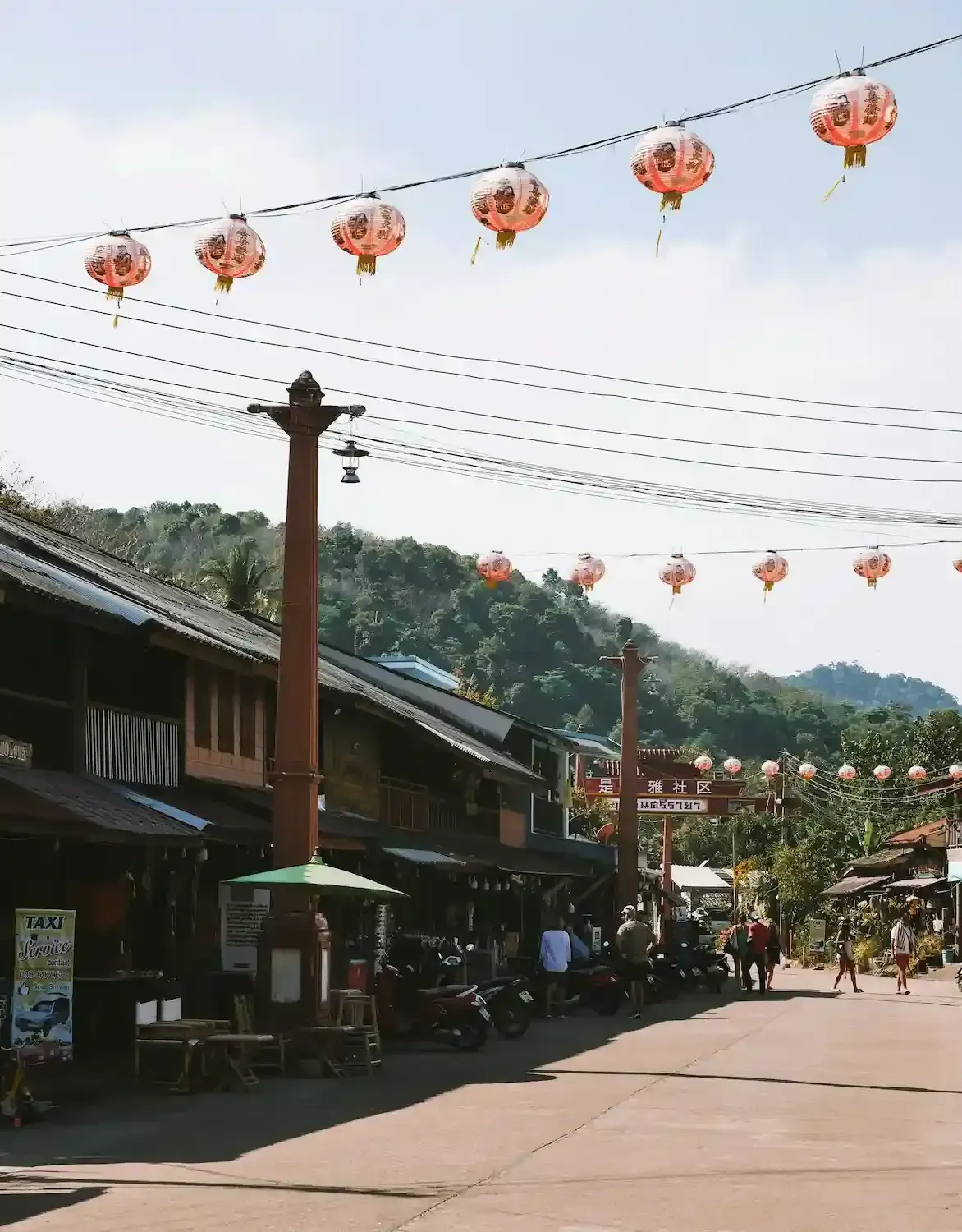 koh lanta town thailand