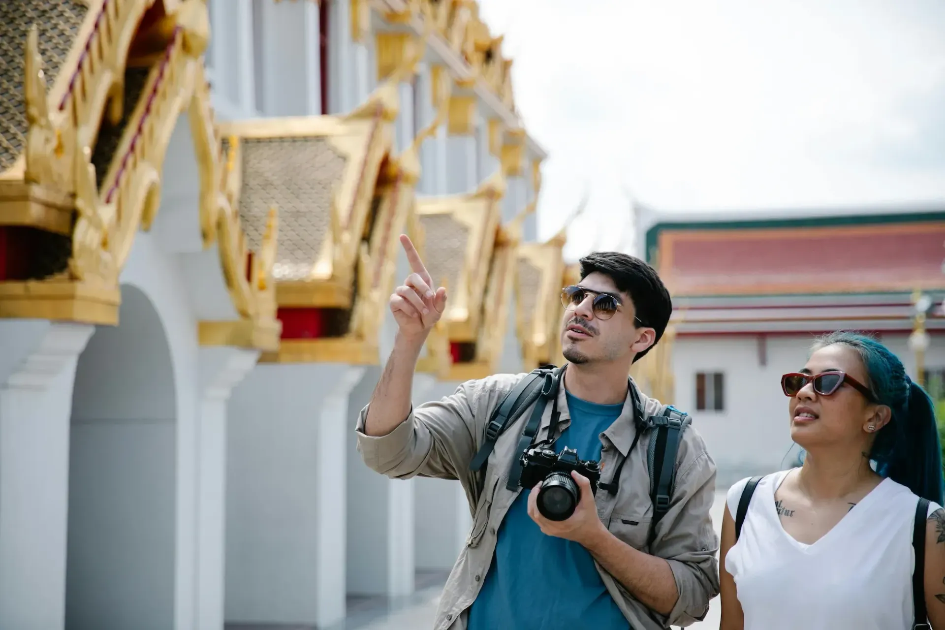 Tourist in Krabi Temples