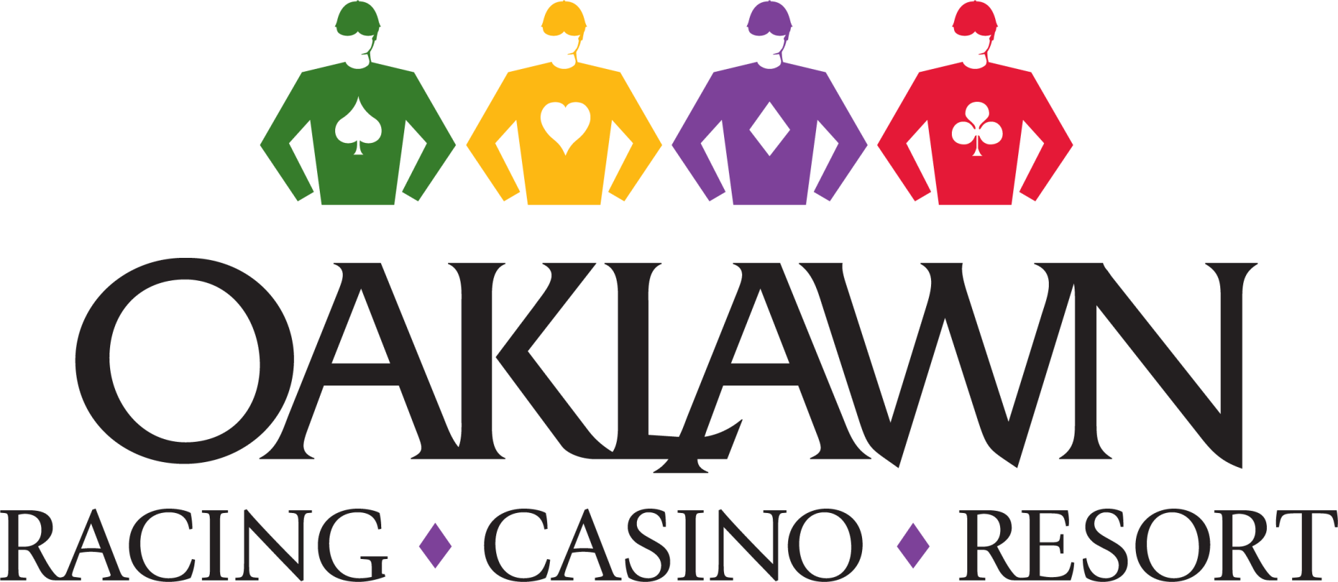 The logo for the oaklawn racing casino resort