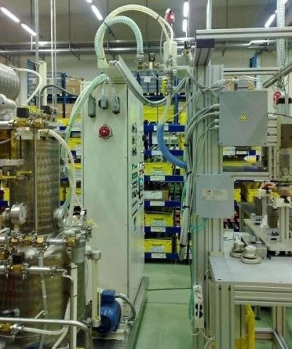 centro di controllo impianto per vuoto