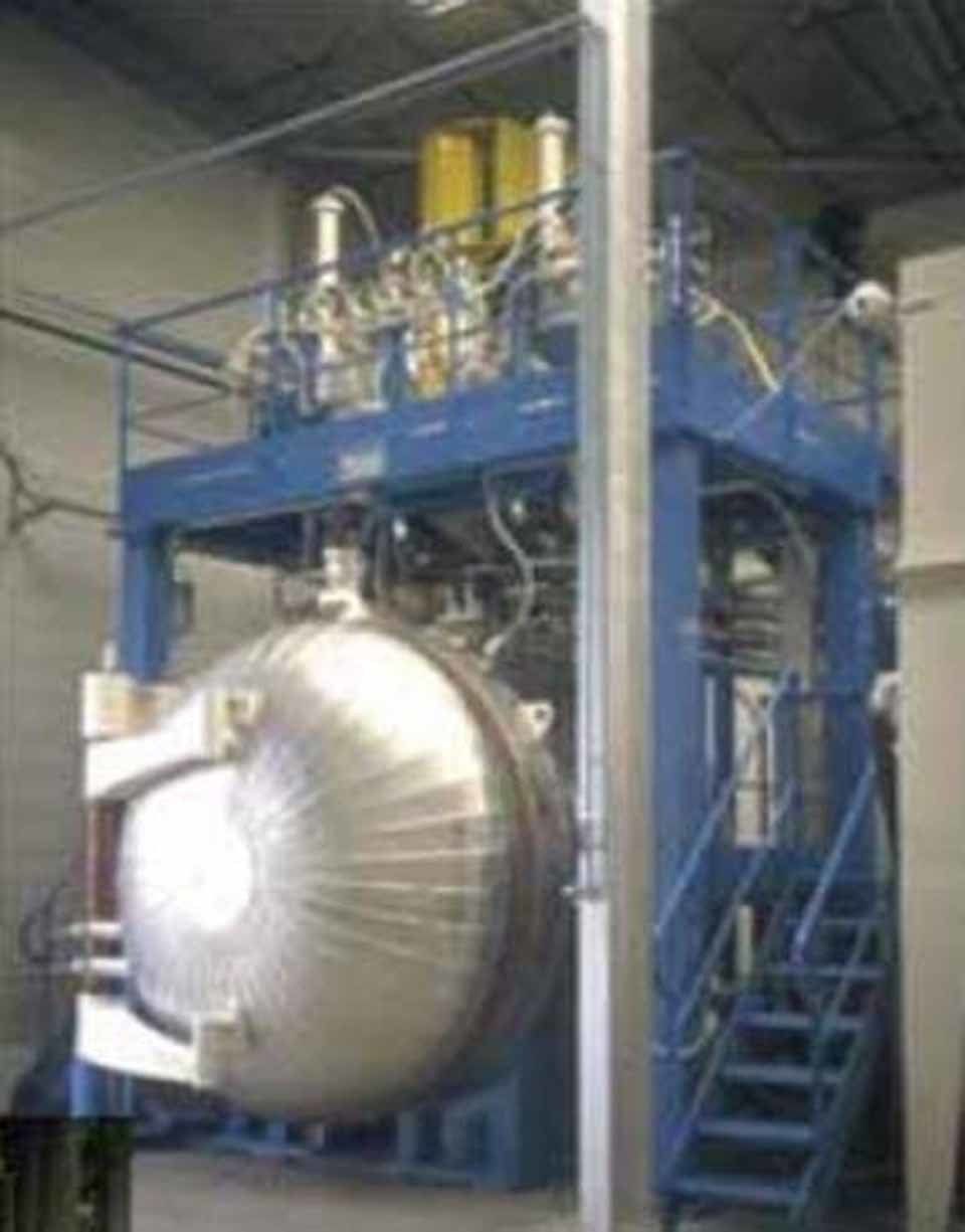 cisterna industriale per degassamento