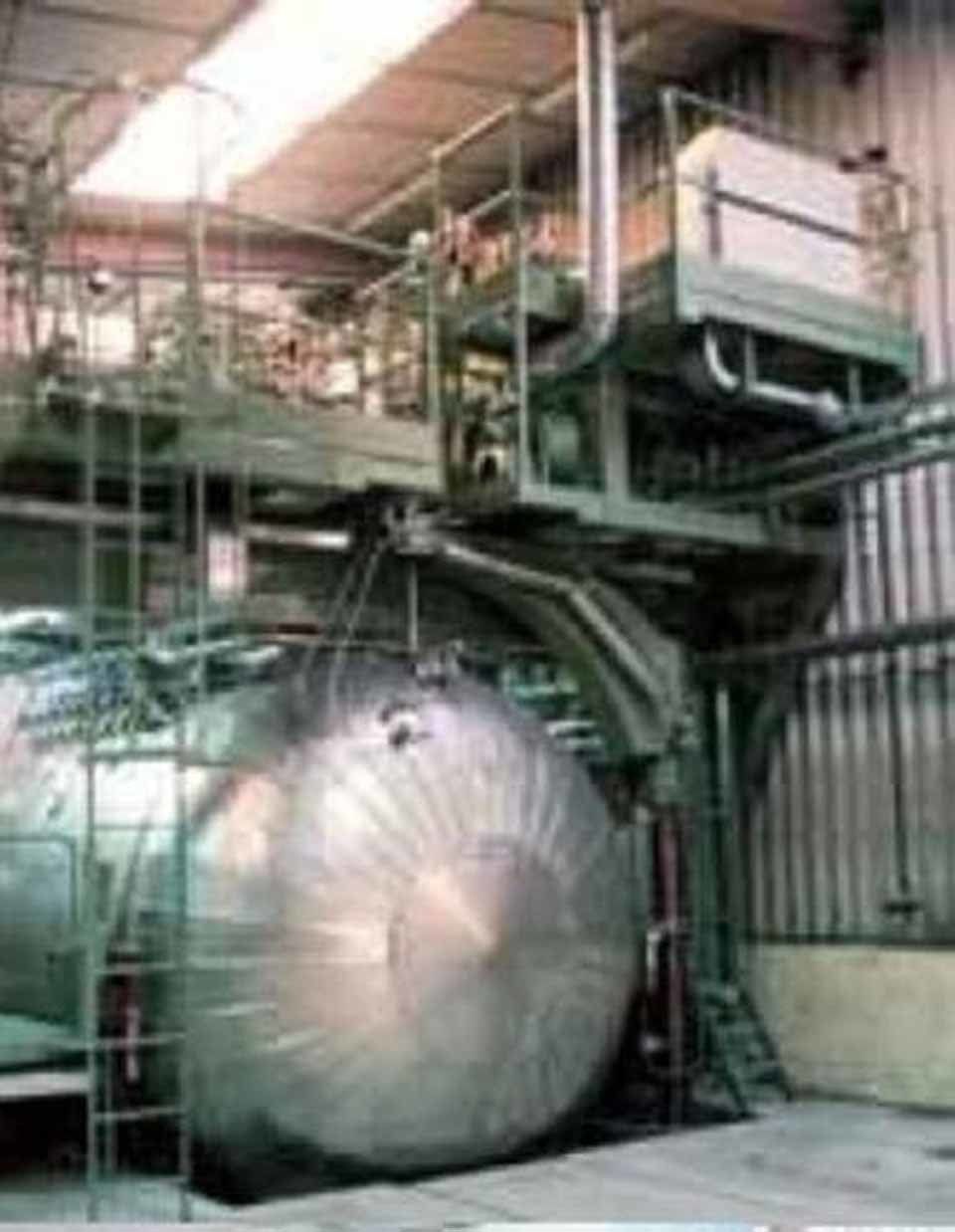 cisterna per impianti per vuoto