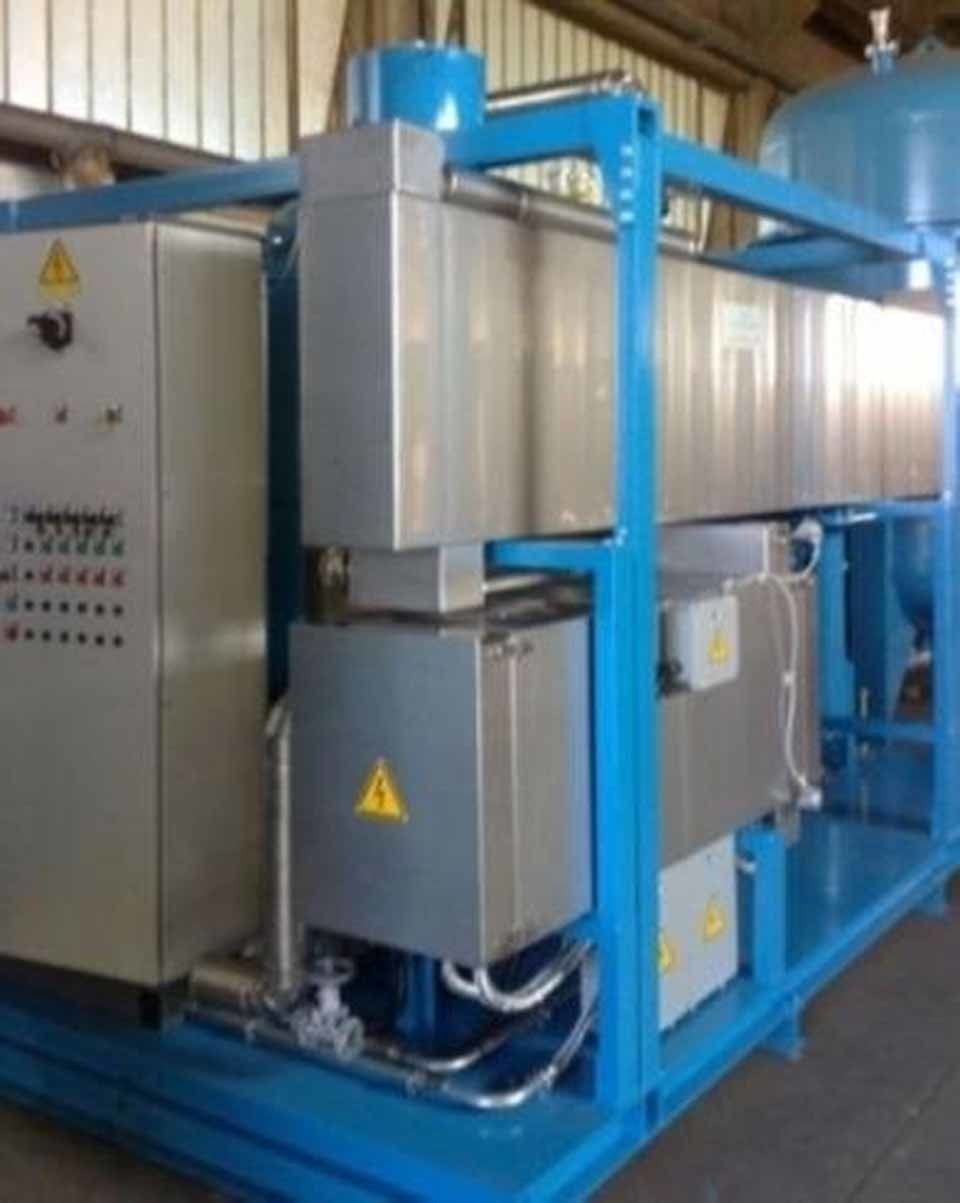 impianto a vuoto per azienda