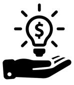 Hand with Financing