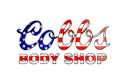 Cobbs Body Shop Logo Flag Design