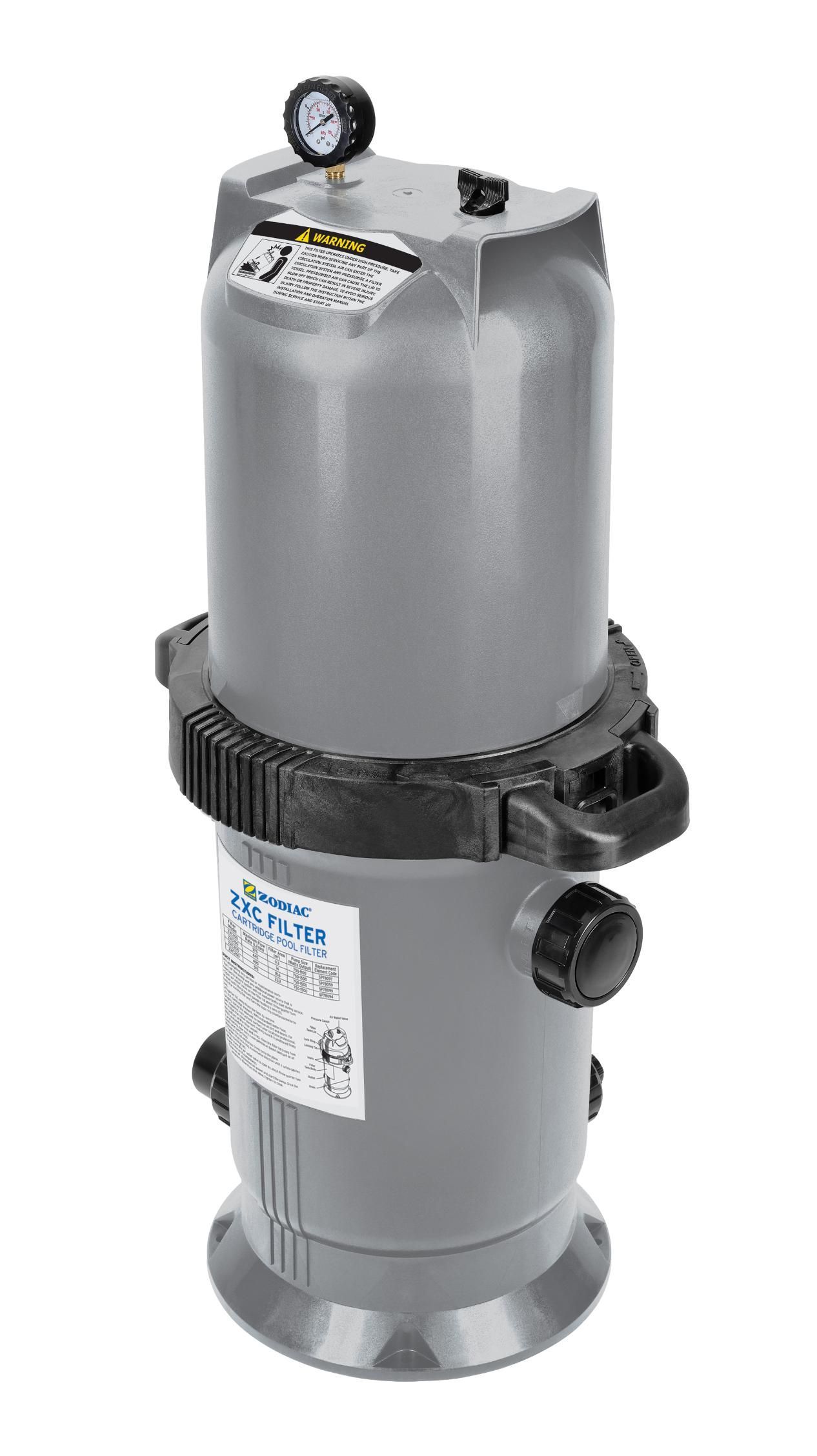 A Gray Cylinder With a Gauge on Top of It on a White Background — Taree Pool Supplies in Forster, NSW