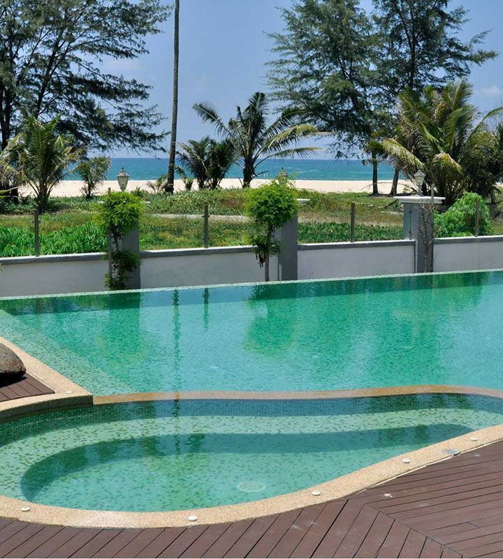 A Large Swimming Pool With a View of the Ocean — Taree Pool Supplies in Harrington, NSW