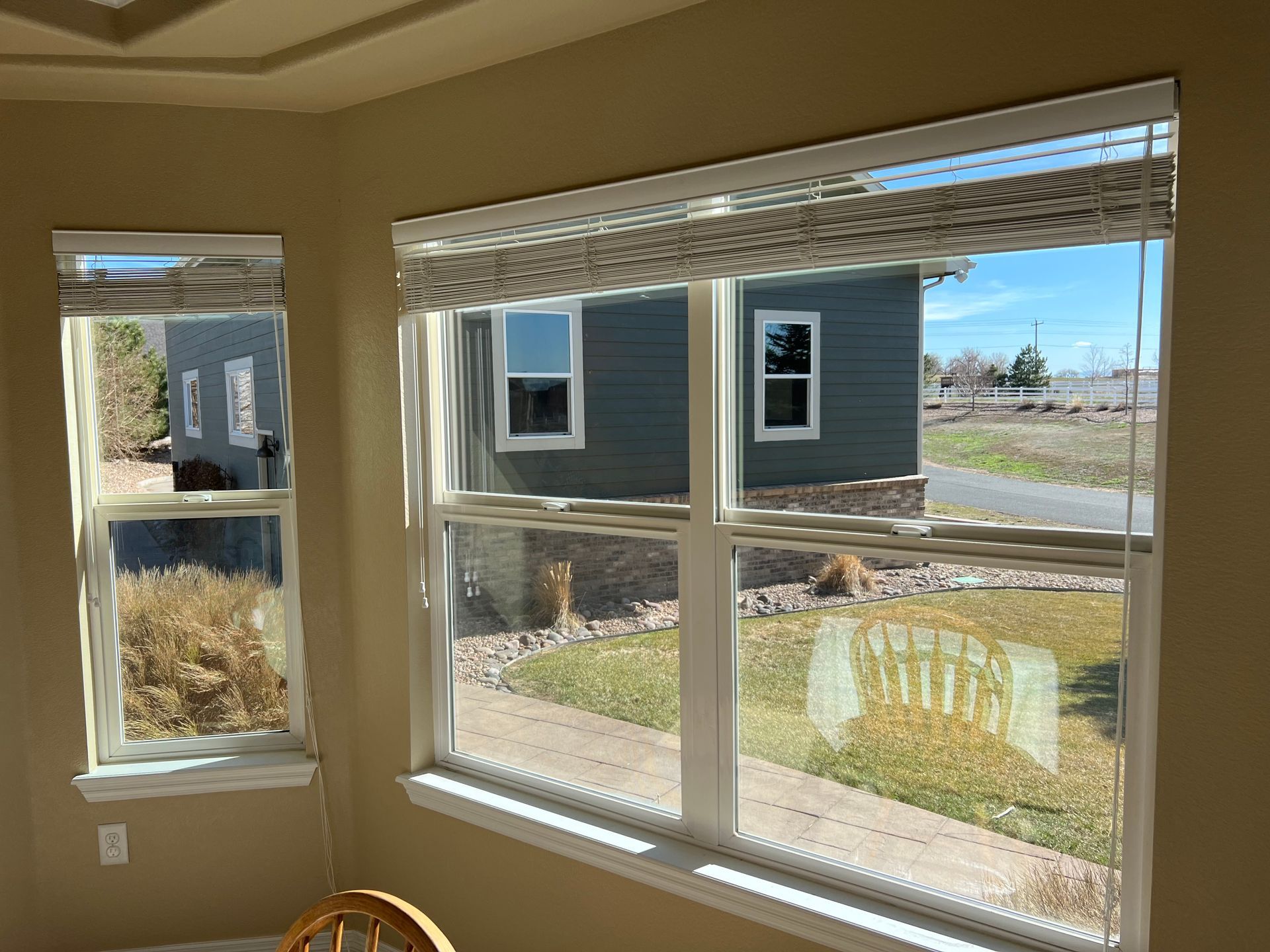 Newly Cleaned Window — Firestone, CO — Zenith Window Cleaning