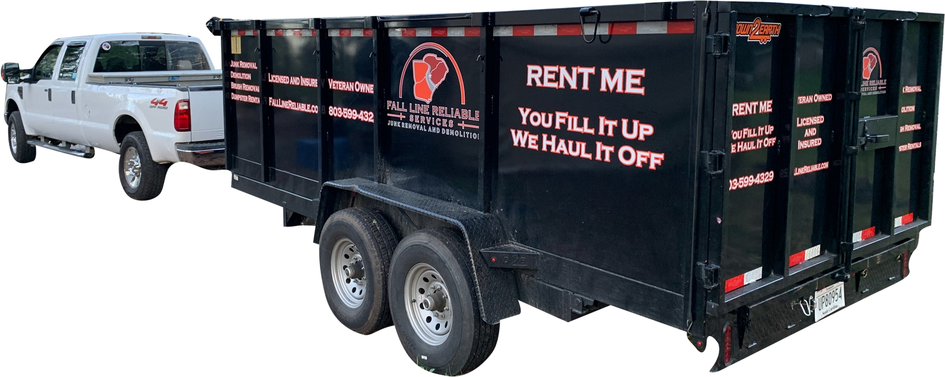 Aiken Junk Removal truck