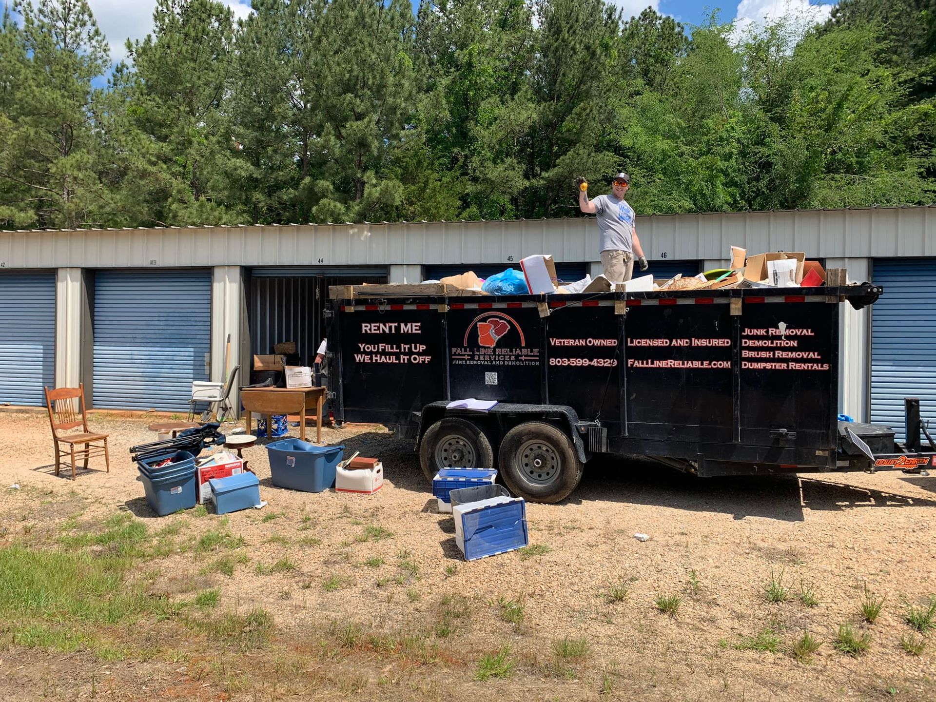 Why Renting a Dumpster Trailer Is the Easiest Way to Handle Cleanups in Aiken SC