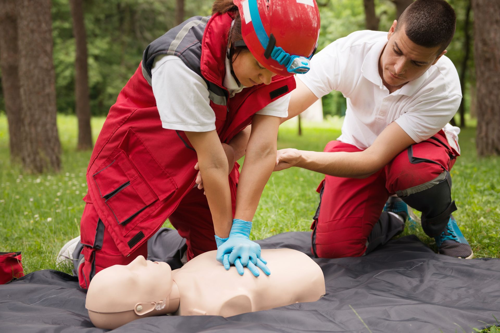 CPR first aid course