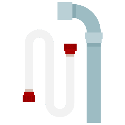 Icon of heating pipes
