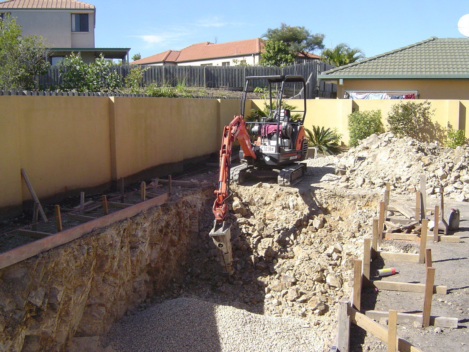 Swimming Pool Excavation Gold Coast