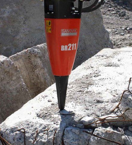 Rock Breaker Hire Gold Coast