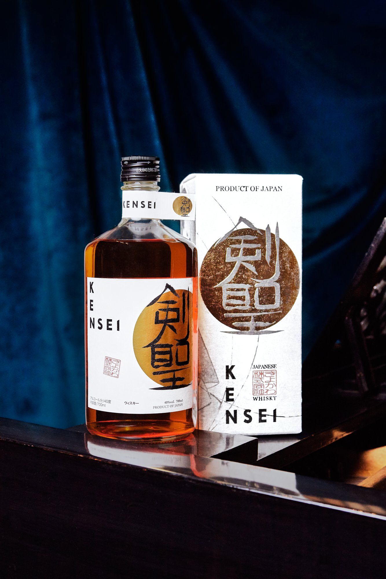 Bebida alcoholica Whisky Kensei