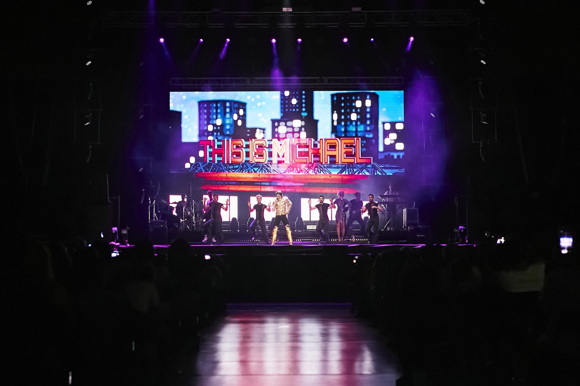 Tributo a Michel Jackson en Tenerife por Elena de la Cruz