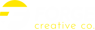 Logo: Yellow sun design with