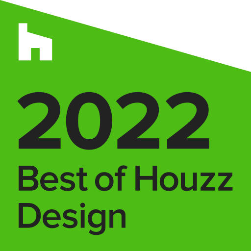 A green badge that says `` best of houzz design ''