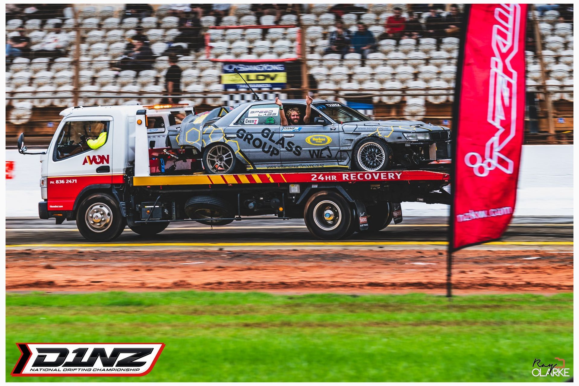 CamGoDrift on Tow Truck at Baypark