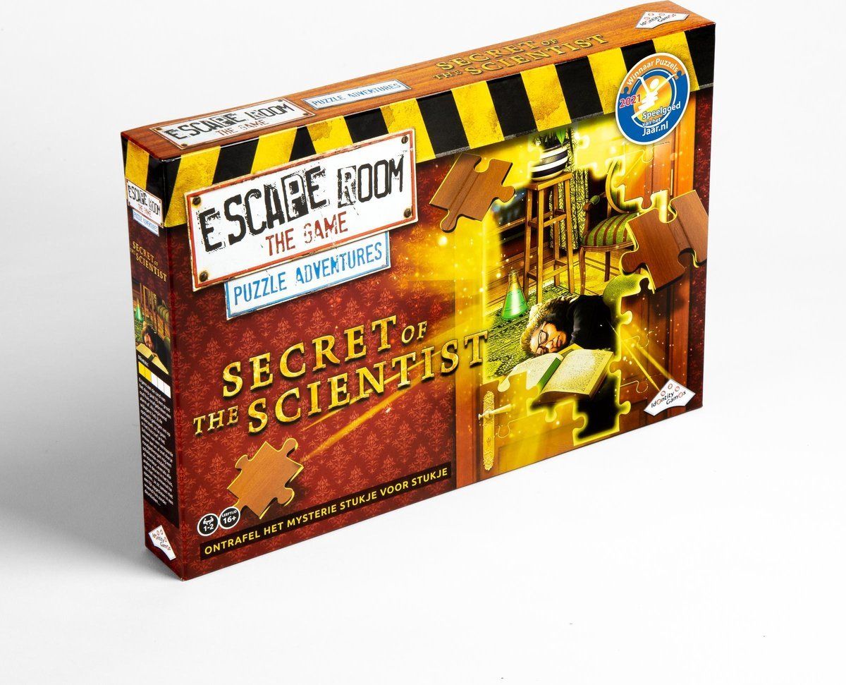 Spelrecensie Escape room the game Puzzle adventures - Secret of the scientist