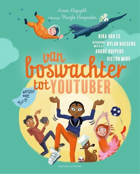 Boekrecensie Van boswachter tot Youtuber - Arwen Kleyngeld