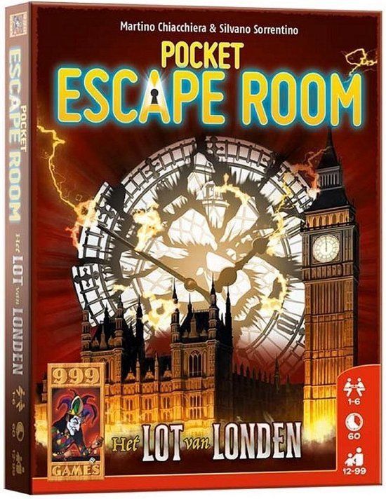 Pocket escape room Het lot in Londen