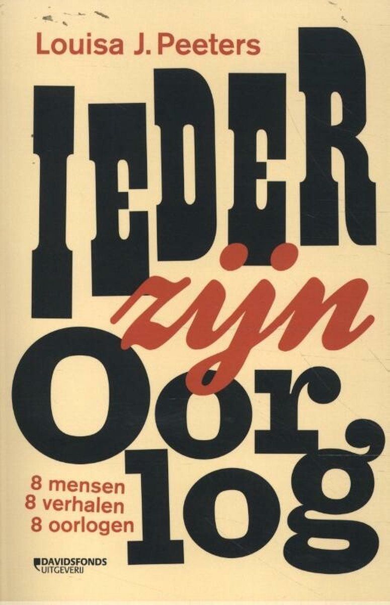 Boekrecensie Ieder zijn oorlog - Louisa J.Peeters