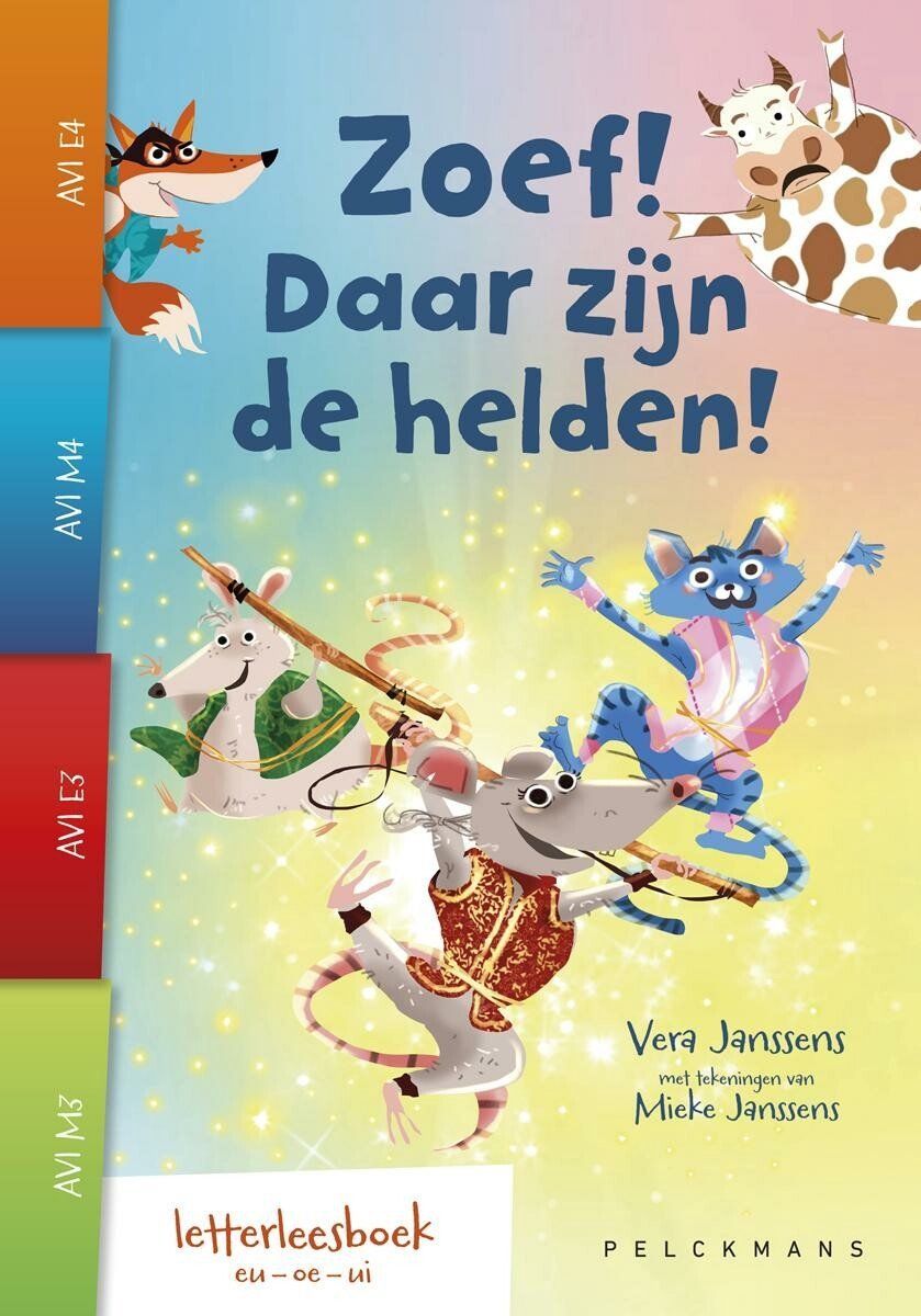 Boekrecensie Zoef! Daar zijn de helden! Vera Janssens