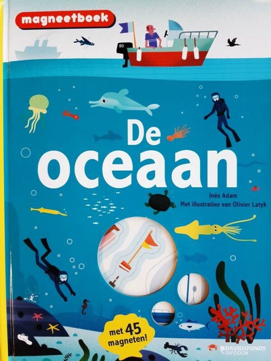 Boekrecensie Magneetboek De oceaan- Ines Adam