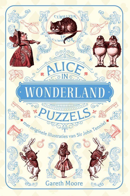 Boekrecensie Alice in Wonderland puzzels - Gareth Moore