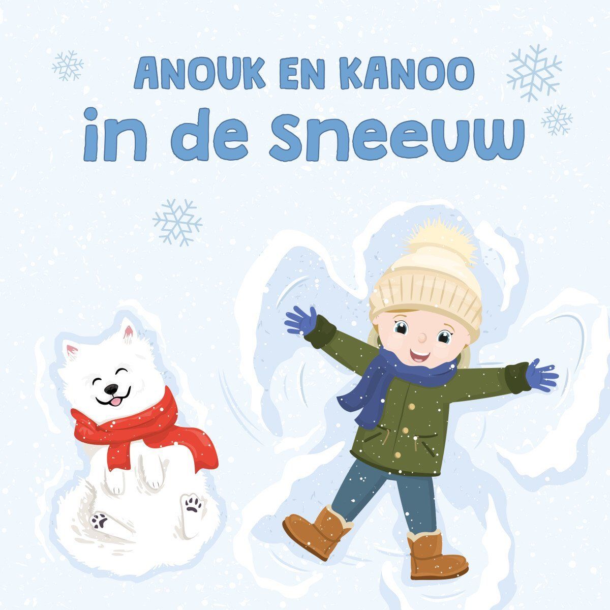 Boekrecensie Anouk en Kanoo in de sneeuw - Anouk van der Jeught