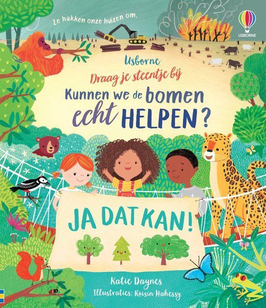 Boekrecensie Draag je steentje bij 1 - Kunnen we de bomen echt helpen?