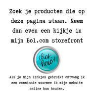 Zoek je producten die op deze pagina staan. Neem dan even een kijkje in mijn Bol.com storefront.
Als je mijn linkjes gebruikt ontvang ik een commissie waarmee ik mijn website online kan houden.