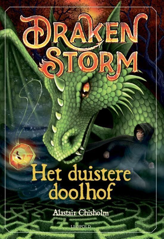 Boekrecensie DRAKENSTORM - Het duistere doolhof- Alastair Chisholm