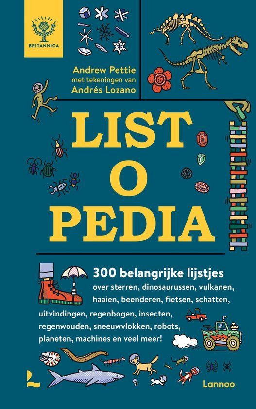 Boekrecensie De Britannica Listopedia - Andrew Pettie