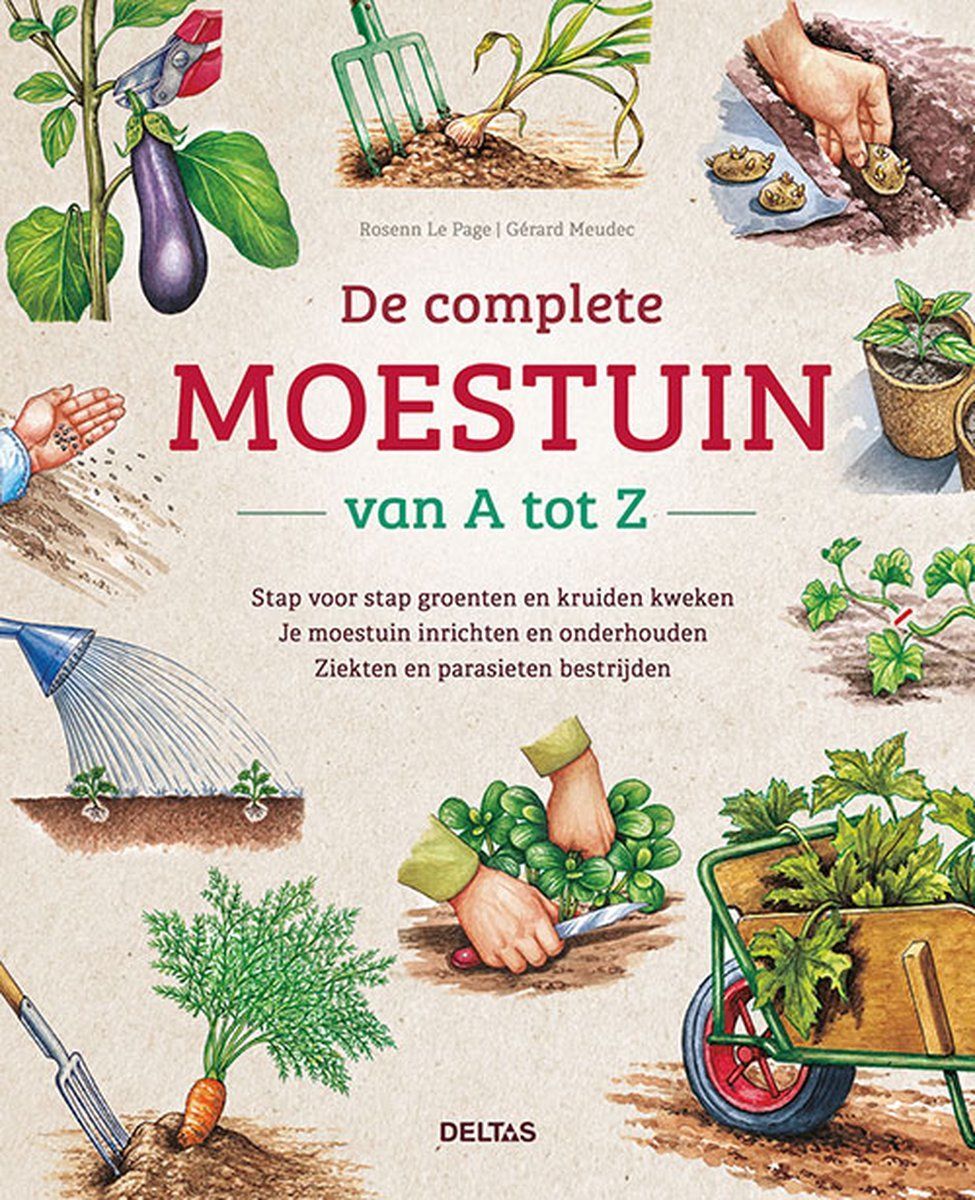 Boekrecensie De complete moestuin van A tot Z - Rosenn Le Penn