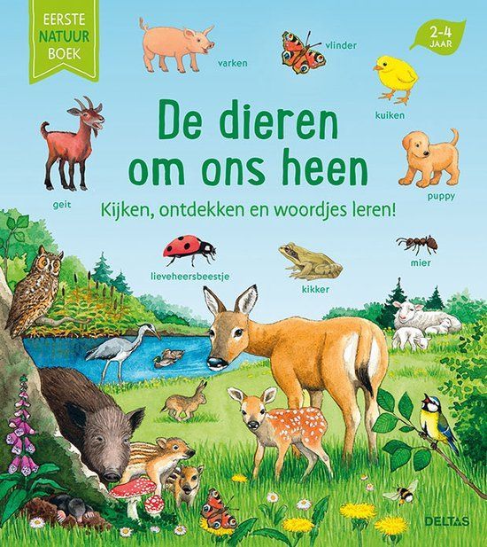 Boekrecensie De dieren om ons heen (2-4 j.)