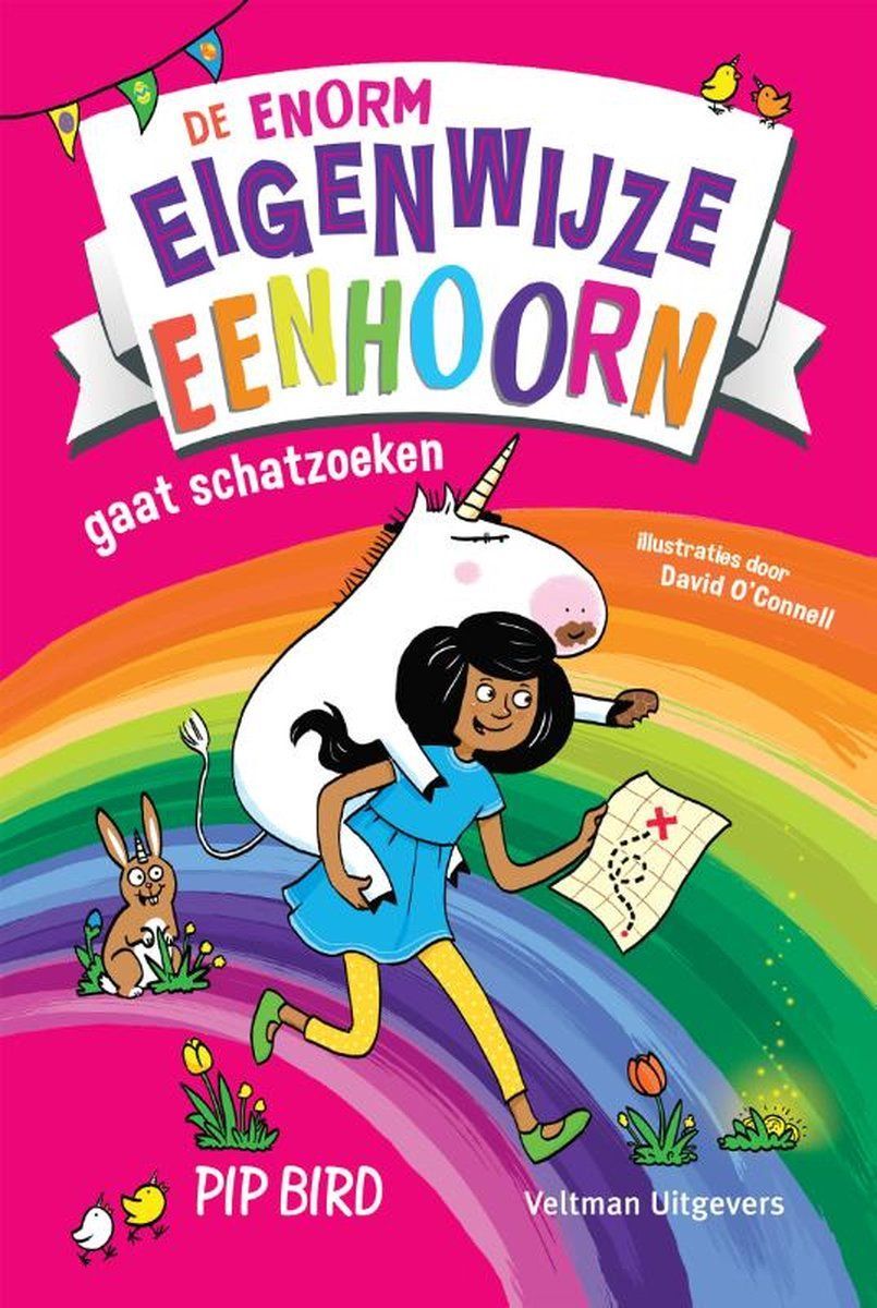 Boekrecensie  De enorm eigenwijze eenhoorn gaat schatzoeken - Pip Bird