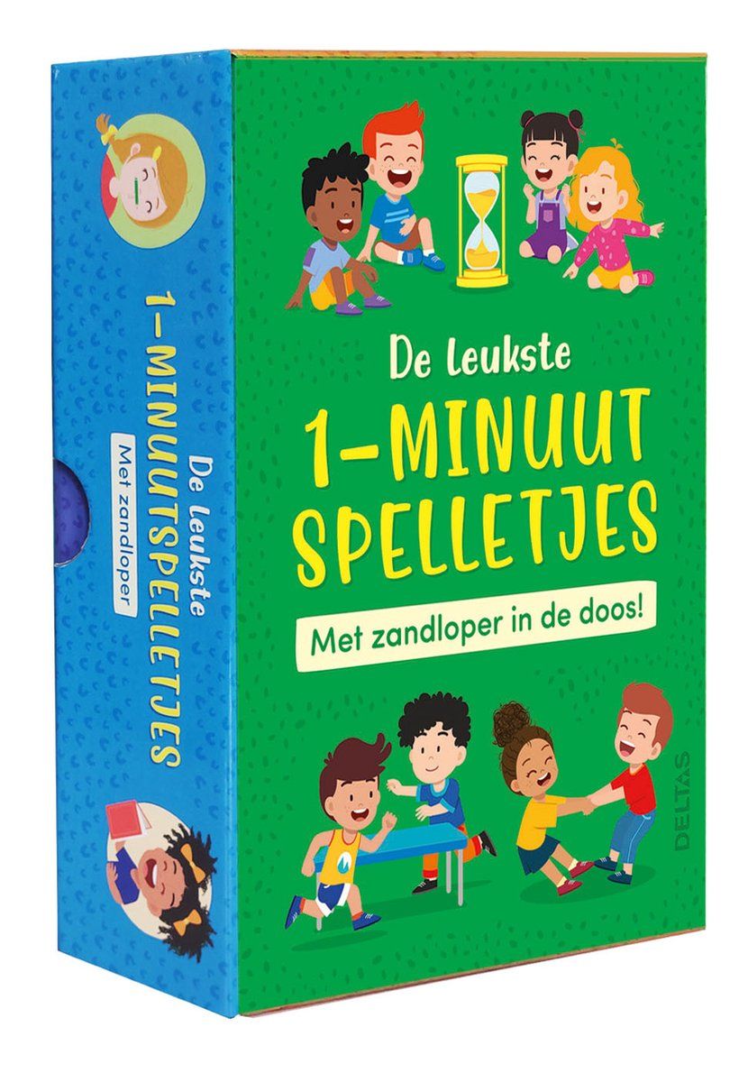 Boekrecensie - De leukste 1-minuutspelletjes (met zandloper)