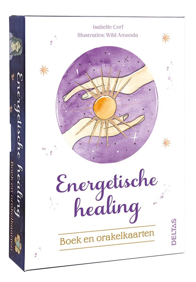 Boekrecensie Energetische healing - Boek en orakelkaarten - Isabelle Cerf