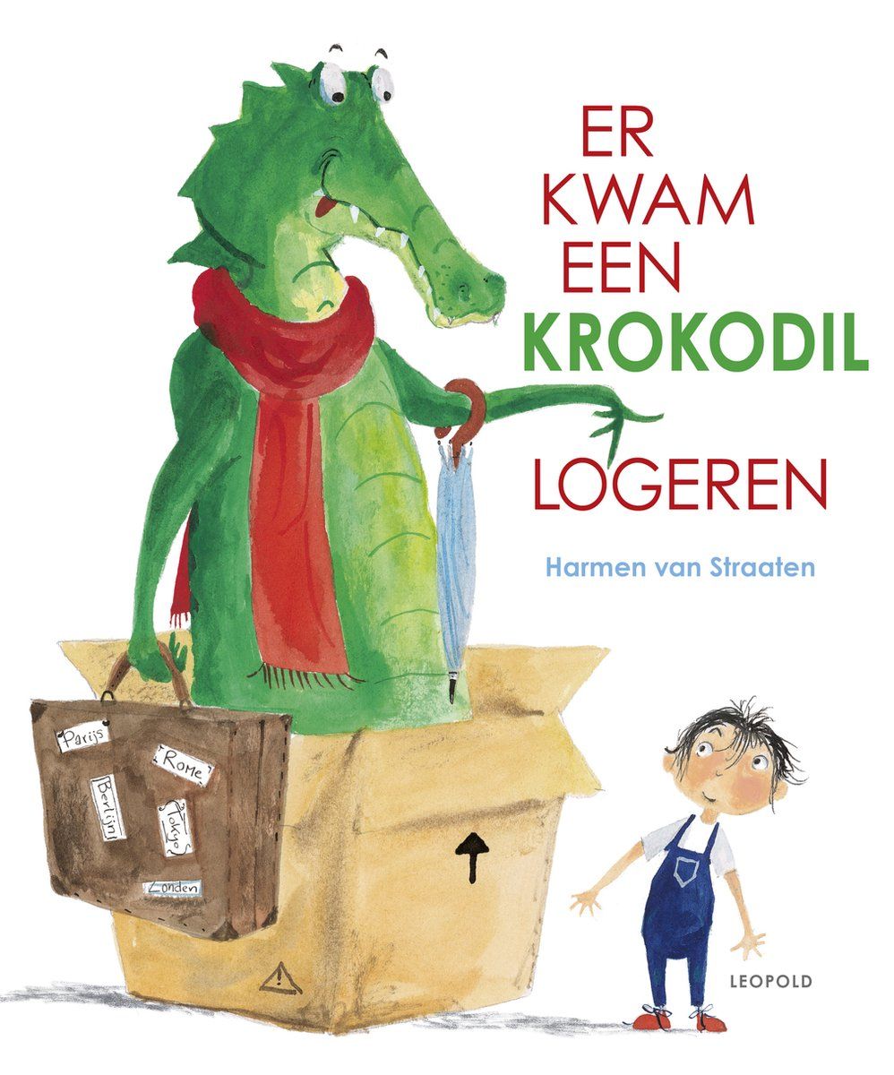 Boekrecensie Er kwam een krokodil logeren - Harmen van Straaten