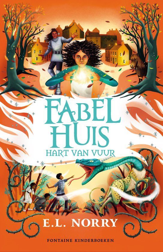 Boekrecensie Fabelhuis 2 - Hart van vuur - Emma Norry