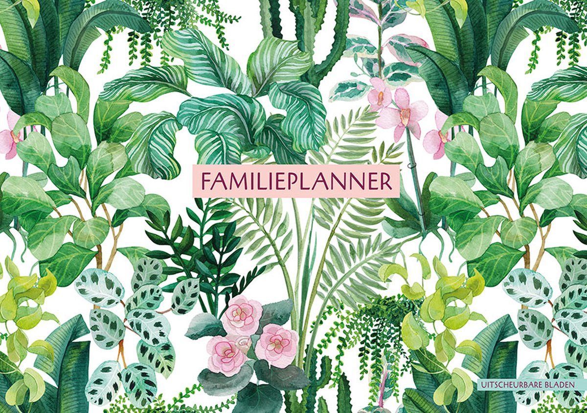 Boekrecensie Familieplanner - Urban Jungle